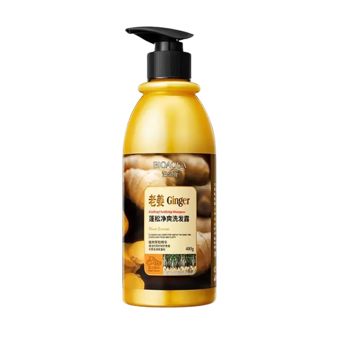 BIOAQUA - SHAMPOO DE JENGIBRE PARA EL CABELLO 400ML - BIOAQUA