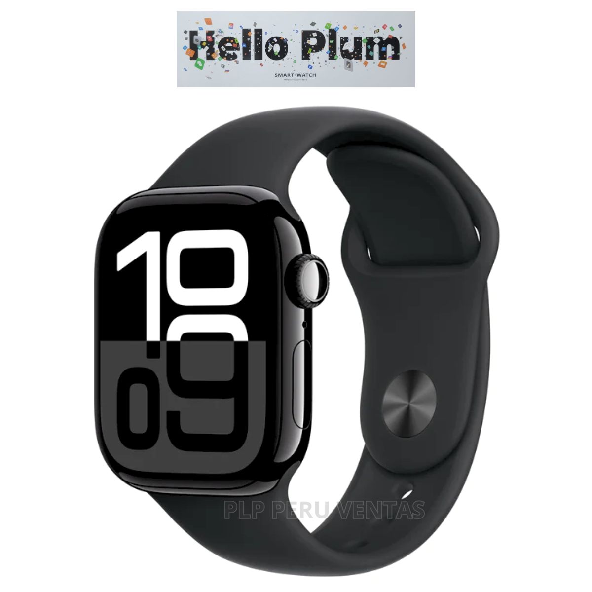 OEM - Smartwatch Hello 3 Plum 46mm 2025 Amoled Negro