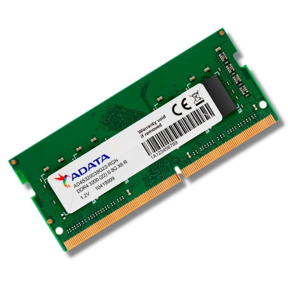 ADATA - Memoria Ram DDR4 SODIMM ADATA 8GB 3200MHZ