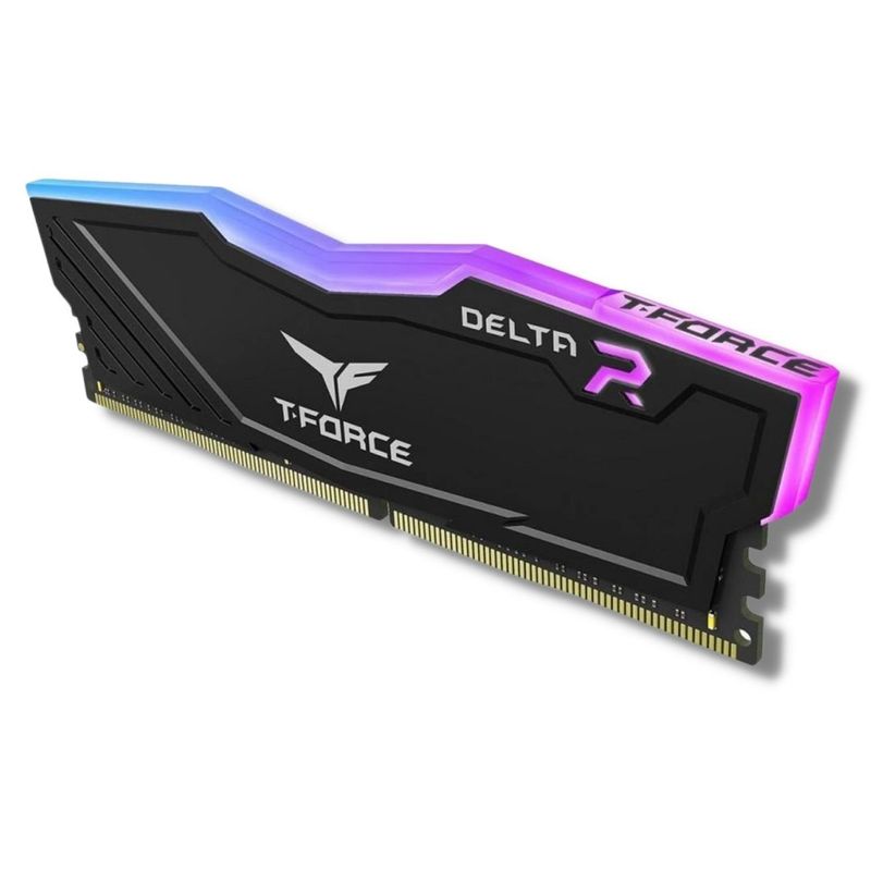 TEAM GROUP - Memoria Ram DDR4 T-FORCE DELTA R 16GB 3200MHZ BLACK