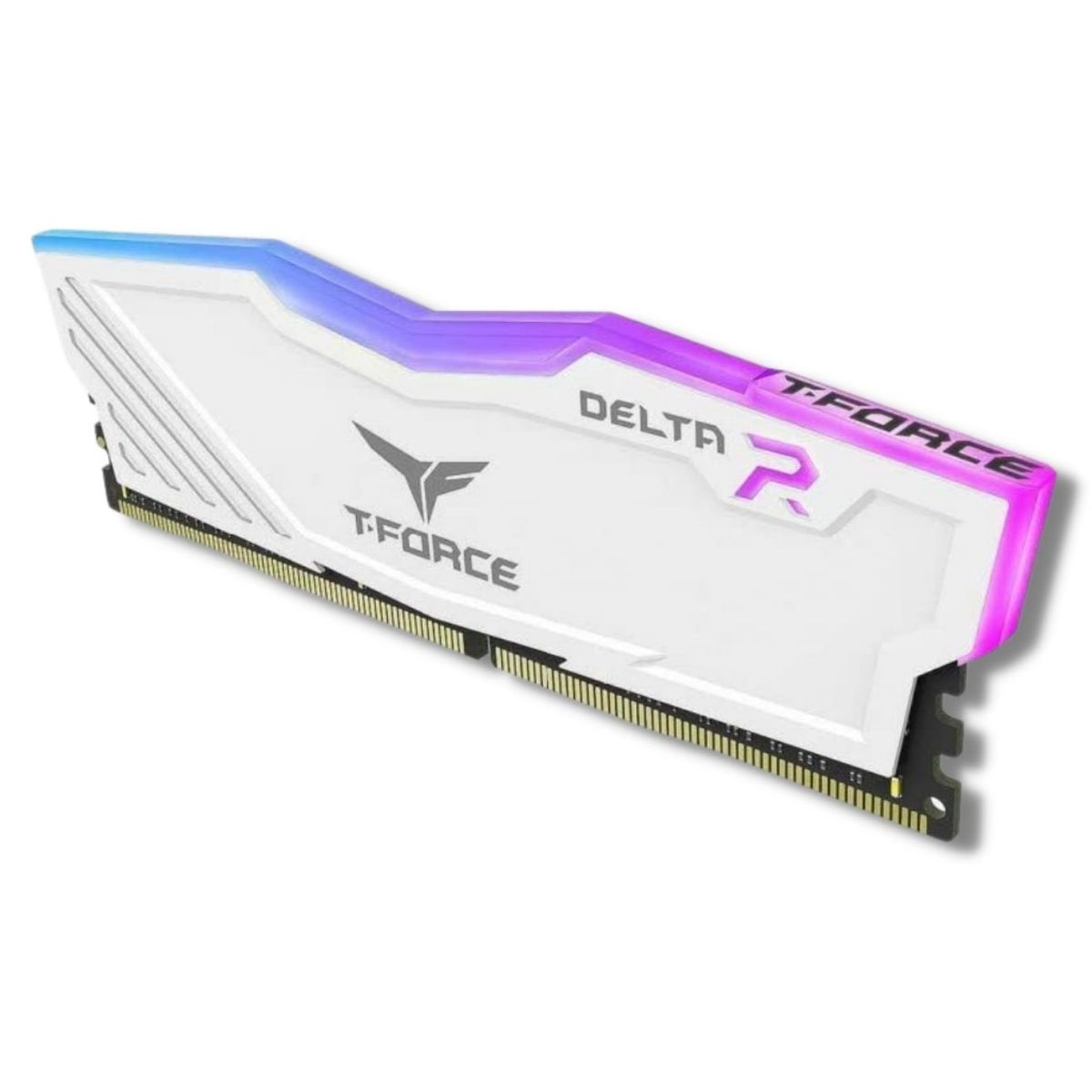 TEAM GROUP - Memoria Ram DDR4 T-FORCE DELTA R 8GB 3200MHZ Blanco