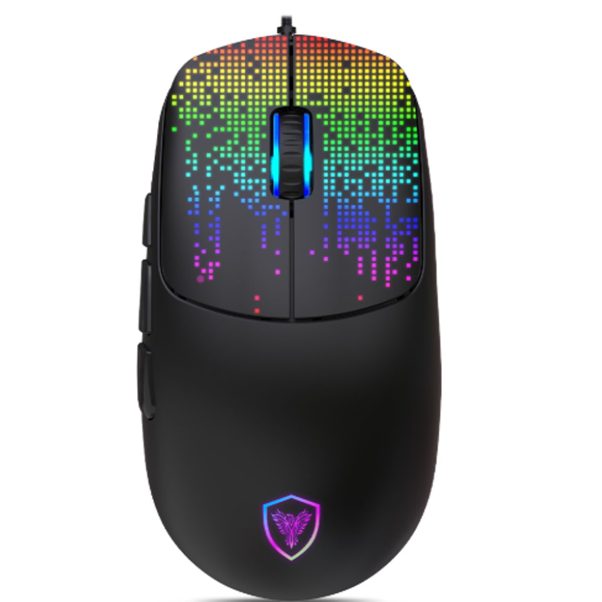 MICRONICS - Mouse Gamer PLAYER MIC GM888 USB RGB 7B 12800DPI MICRONICS