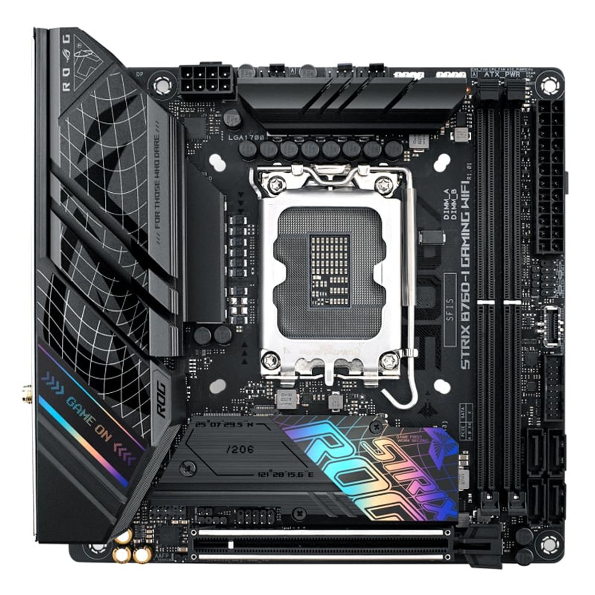 ASUS - Motherboard ASUS ROG STRIX B760-I GAMING WIFI Intel B760 mini-ITX