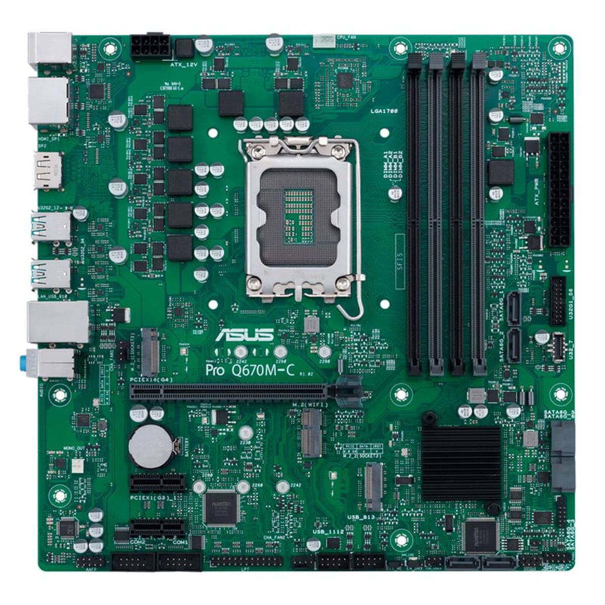 ASUS - Motherboard Asus Pro Q670M-C-CSM Chipset Intel Q670 LGA1700 mATX