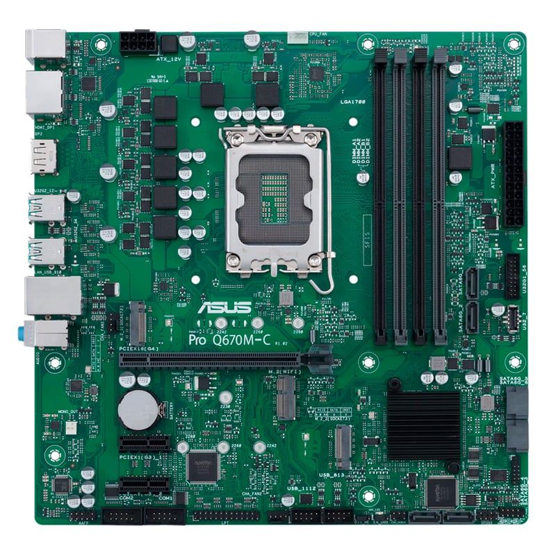ASUS - Motherboard Asus Pro Q670M-C-CSM Chipset Intel Q670 LGA1700 mATX