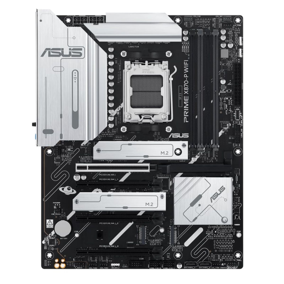 ASUS - Motherboard ASUS PRIME X870-P WIFI Chipset AMD X870 AMD AM5 ATX