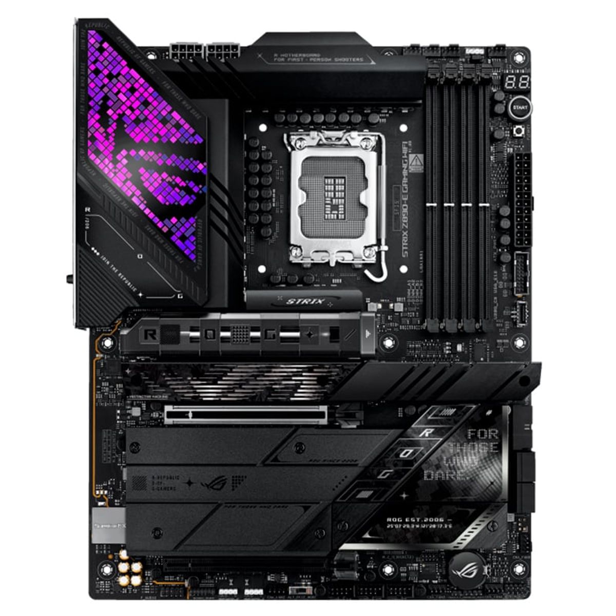 ASUS - Motherboard ASUS ROG STRIX Z890-E GAMING WIFI Intel Z890 LGA 1851