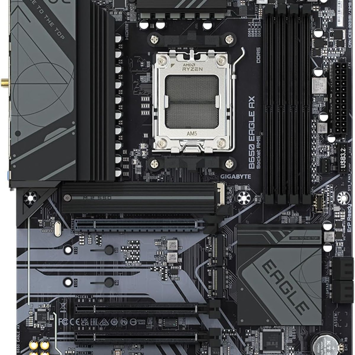 GIGABYTE - Motherboard Gigabyte B650 EAGLE AX Chipset AMD B650 Socket AMD AM5 ATX