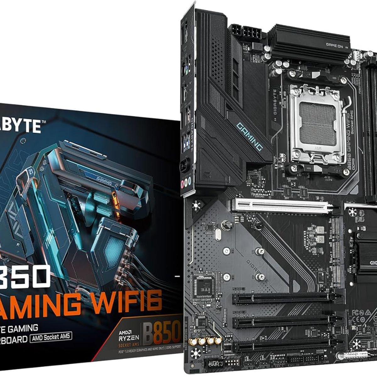 GIGABYTE - Motherboard GIGABYTE B850 GAMING WIFI6 Chipset AMD B850 AM5 ATX