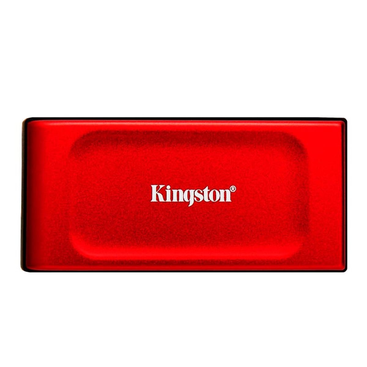KINGSTON - Unidad en estado sólido externa Kingston XS1000 2TB USB 3 2 Rojo