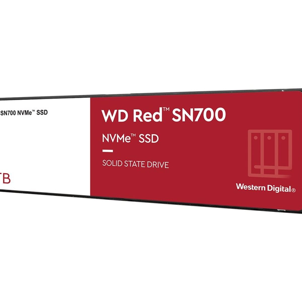 WESTERN DIGITAL - Unidad en estado sólido WESTERN DIGITAL SN700 4TB M 2 2280 NVMe Rojo