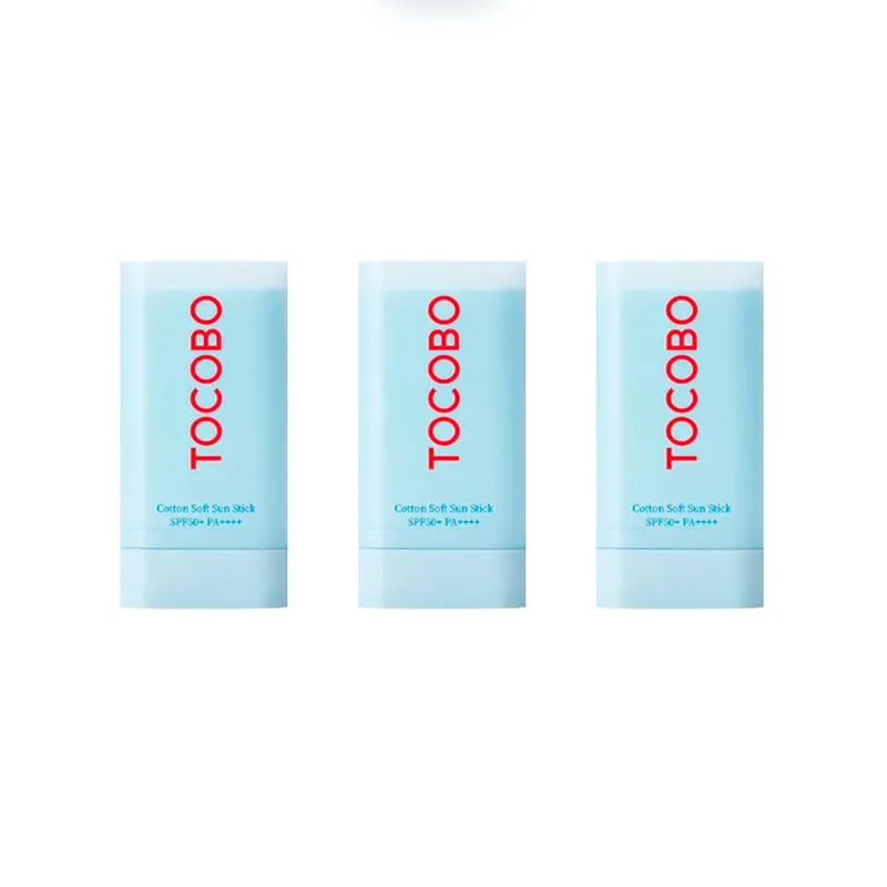TOCOBO - TOCOBO COTTON SOFT SUN STICK SPF50+ PA++++ 3 unds