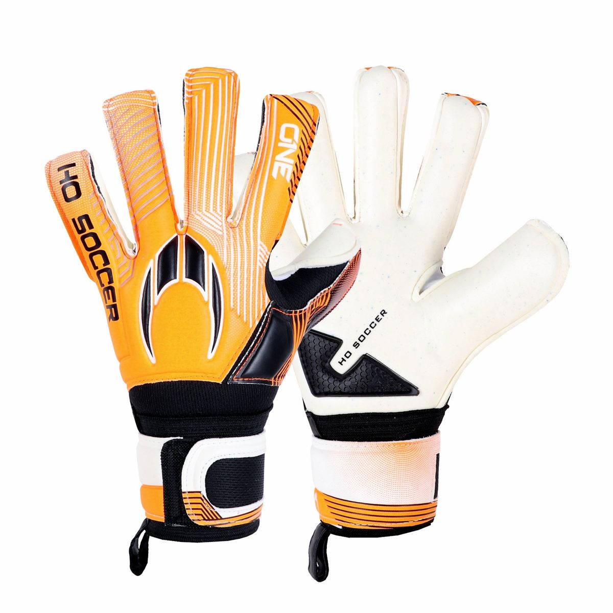 HO SOCCER - GUANTE DE ARQUEROONE NEGATIVE SHIELD BLADE ORANGE
