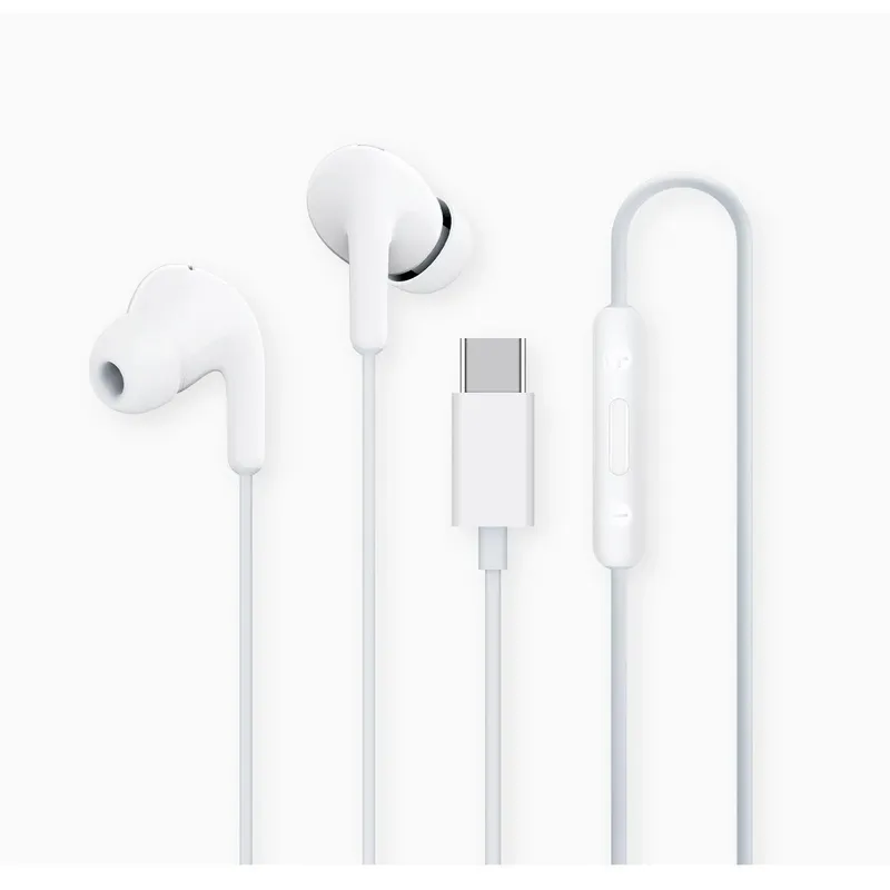 XIAOMI - Audifonos Tipo C para Xiaomi  Mi 11T Pro Blanco Original