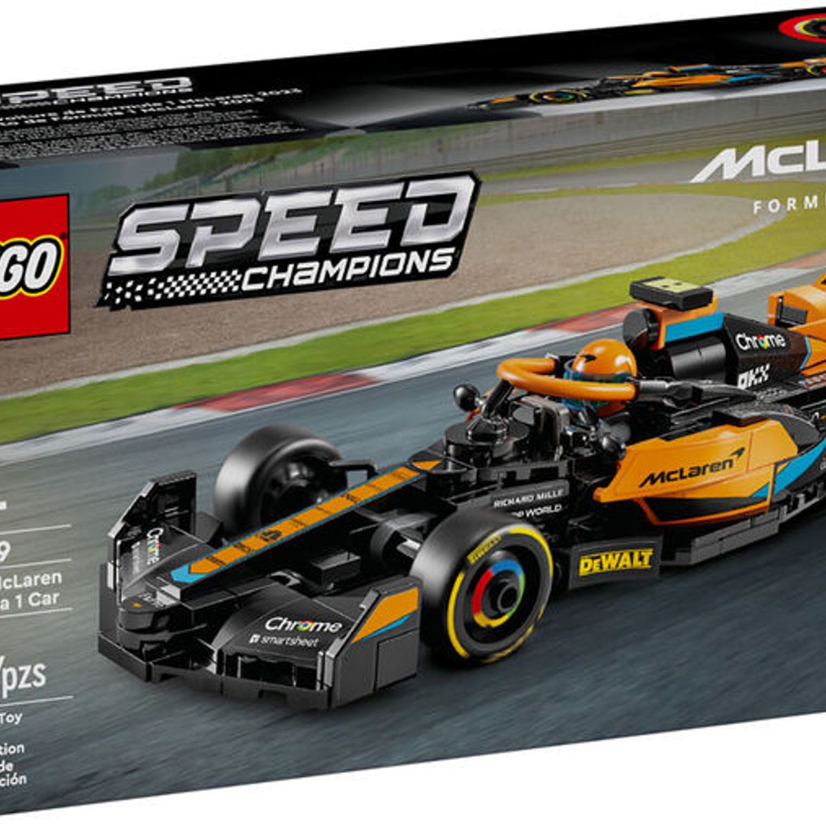 LEGO - LEGO Speed Champions 76919 Auto Carreras Fórmula 1 McLaren