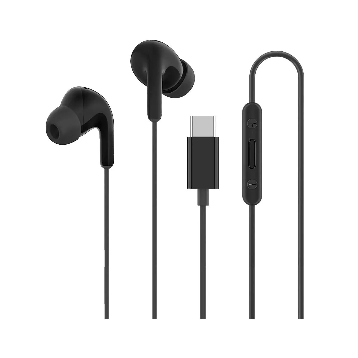XIAOMI - Audifonos Tipo C para Xiaomi  Mi 12 Negro Original