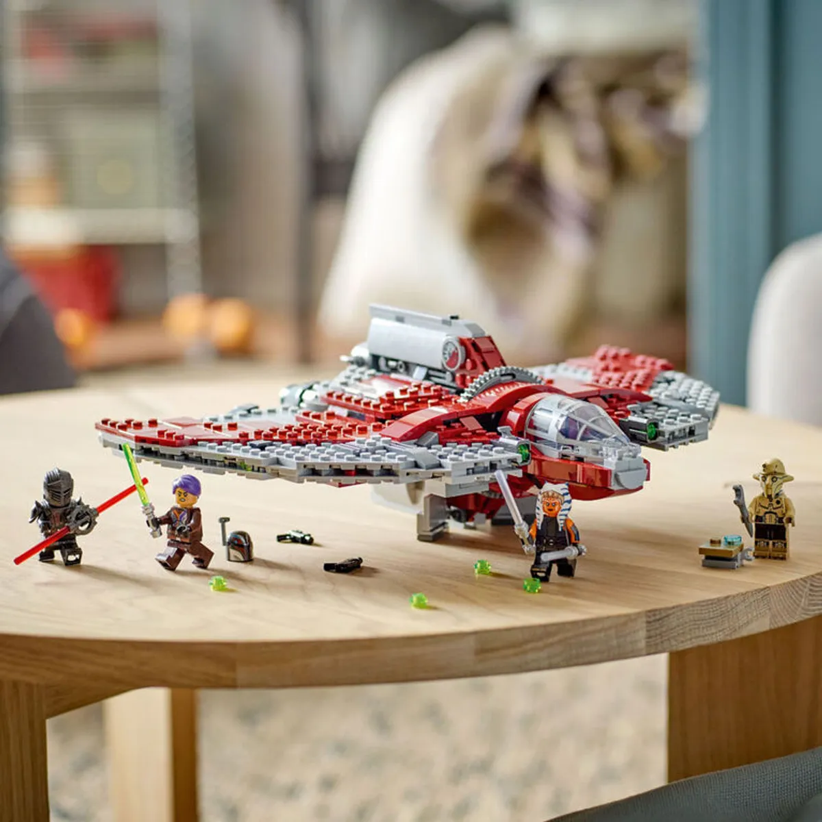 LEGO - LEGO Star Wars 75362 Lanzadera Jedi T-6 de Ahsoka Tano