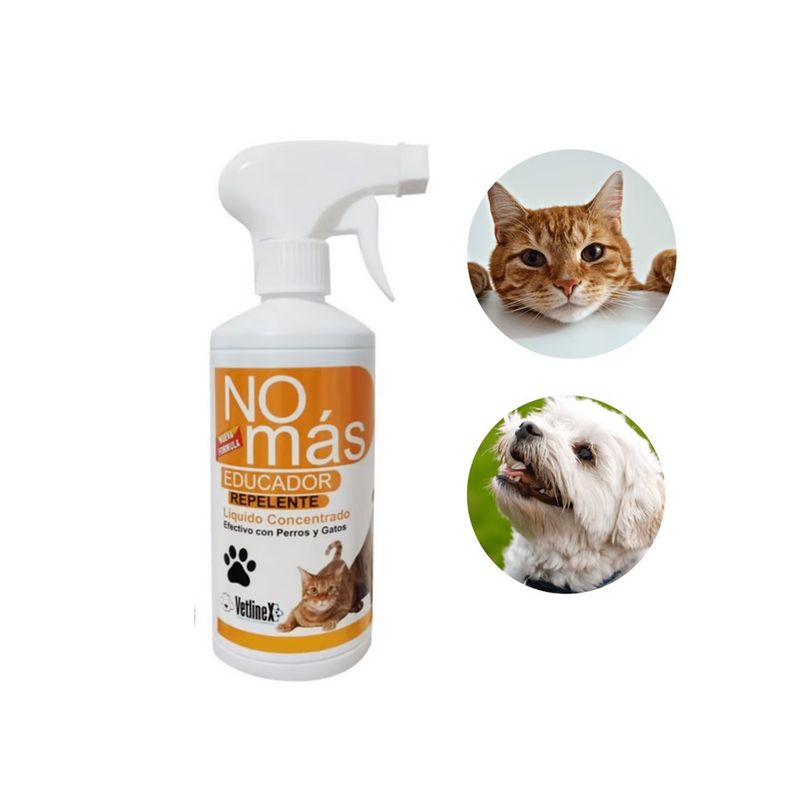 VETLINEX - Educador No Mas Para Perros Y Gatos Repelente Spray 500ml