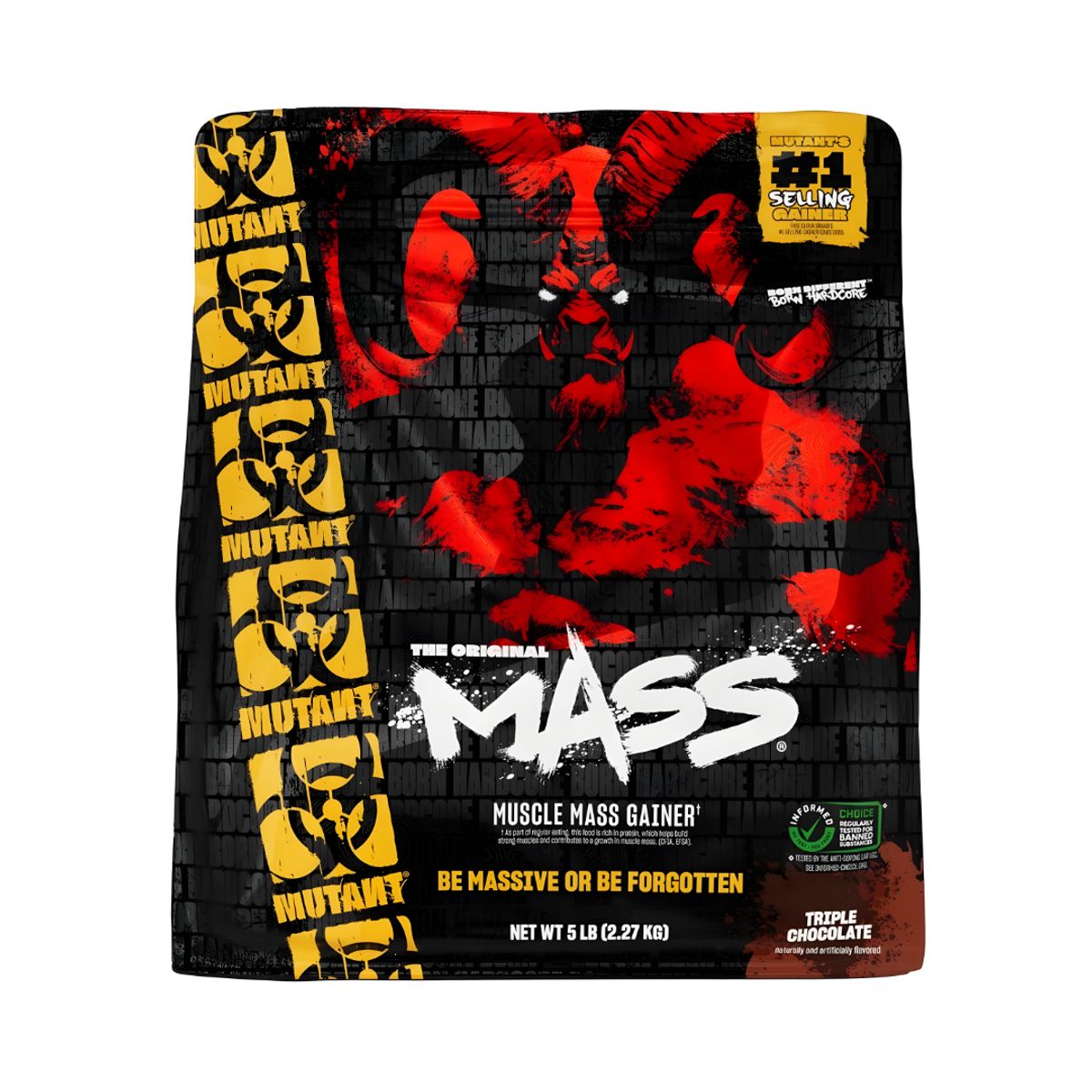 MUTANT - Mutant Mass 5 LB Mass Gainer Mutant - Triple Chocolate