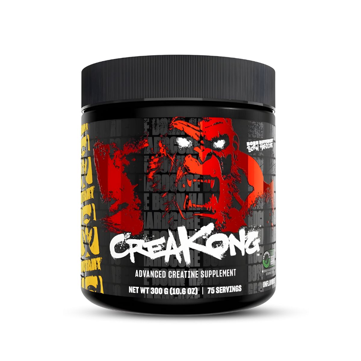 MUTANT - Creatina Monohidratada - Creakong 300 g + Shaker Tu Marido Moises