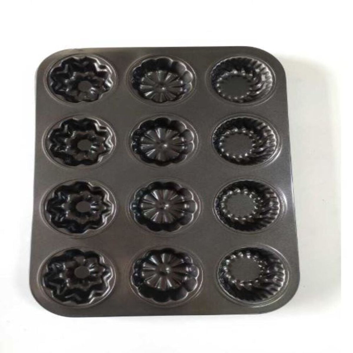 GENERICO - Dos Molde Para 12 Cupcake  para Hornear