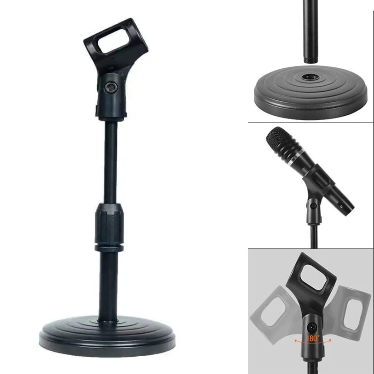 GENERICO - Soporte con Base de Escritorio Mesa para Microfono