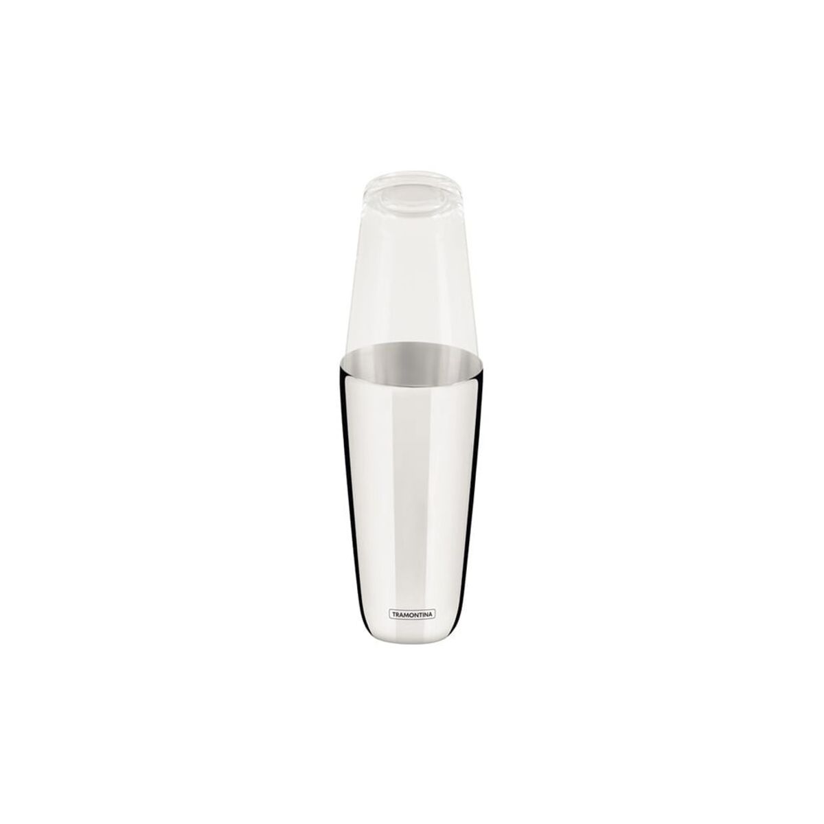 TRAMONTINA - COCTELERA TRAMONTINA BOSTON CON TAPA DE VIDRIO 0.70 LT