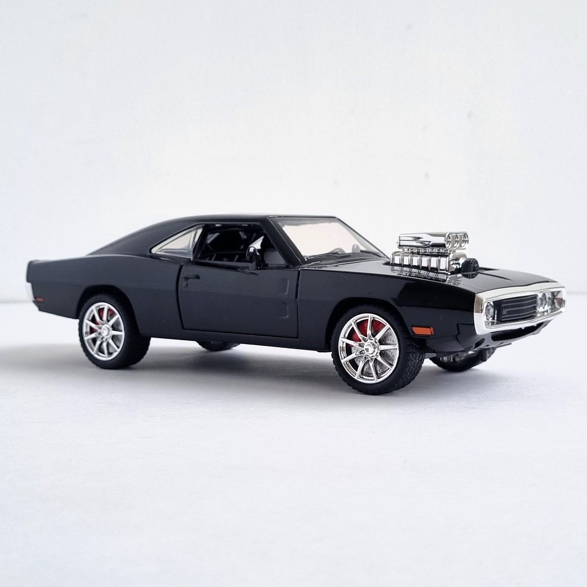 GENERICO - Dodge Charger Auto Escala 124 Colección Diecast Sonido Luz