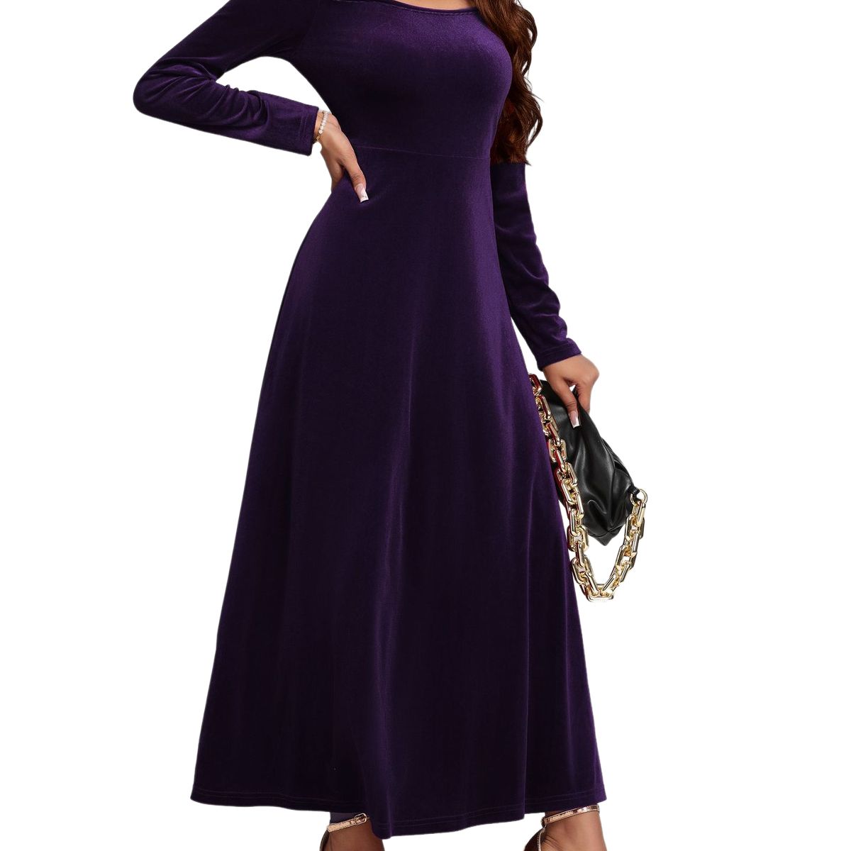 BLWOENS - Vestidos casuales de para mujeres - Violeta