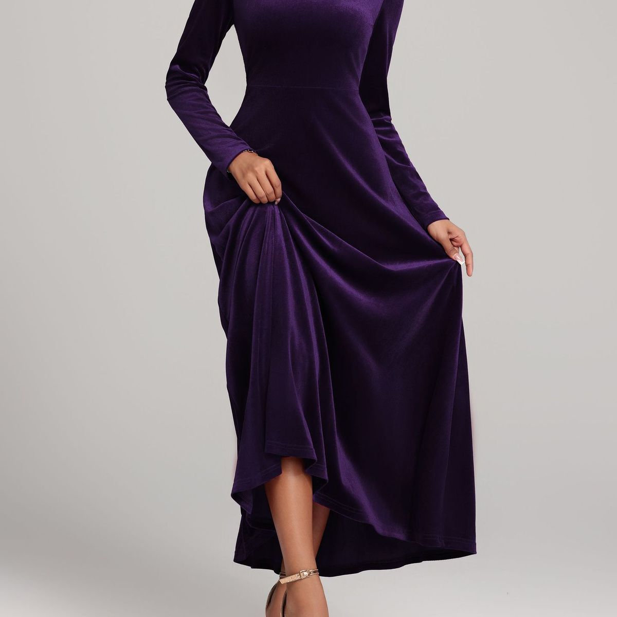 BLWOENS - Vestidos casuales de para mujeres - Violeta
