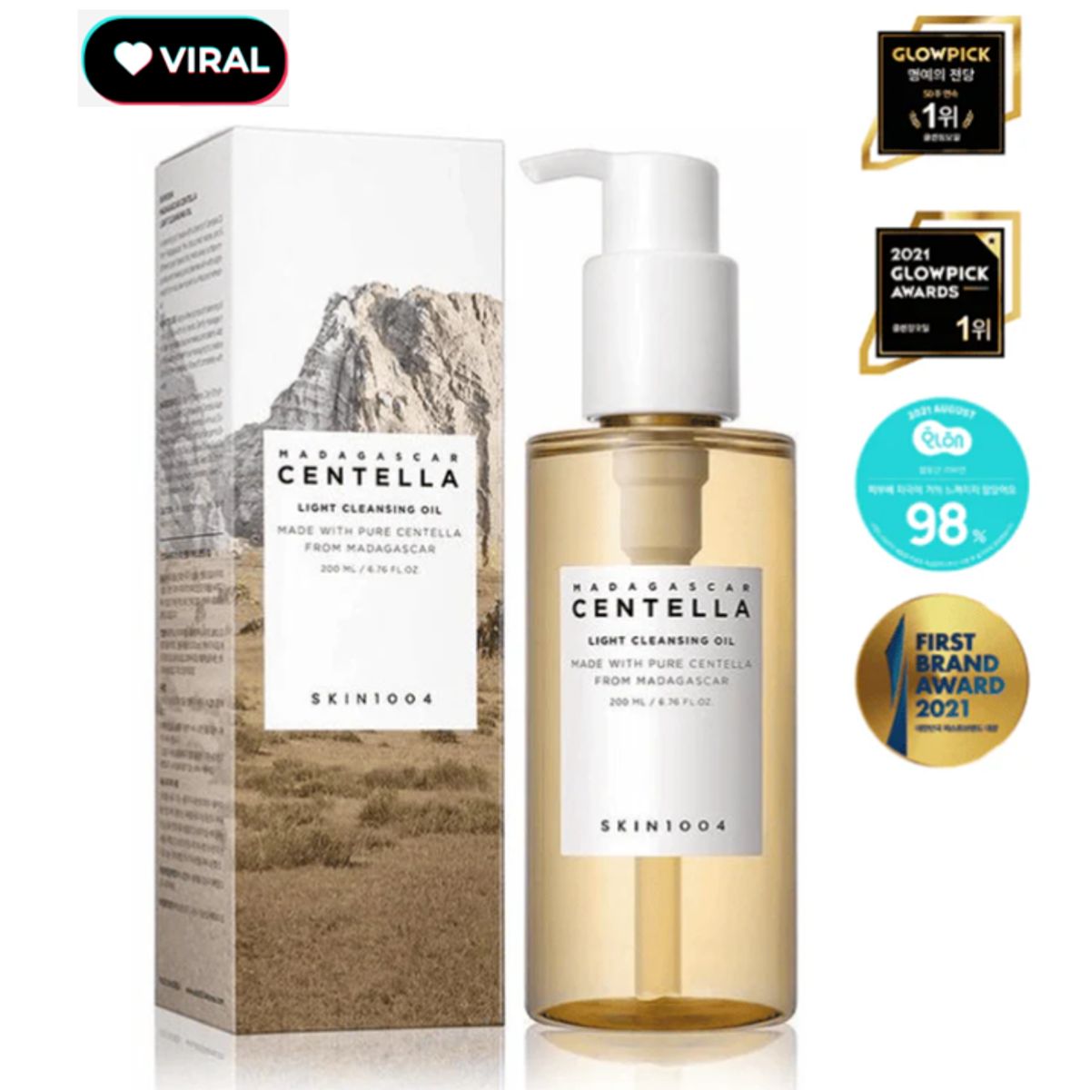 SKIN1004 - SKIN1004 MADAGASCAR CENTELLA LIGHT CLEANSING OIL 200ML