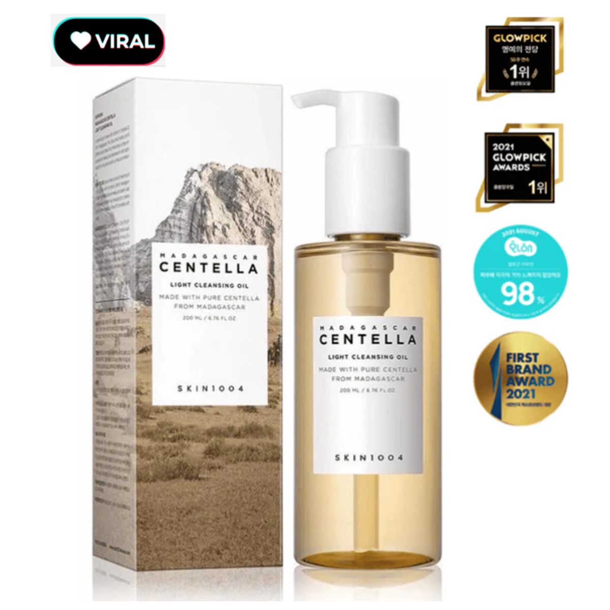 SKIN1004 - SKIN1004 MADAGASCAR CENTELLA LIGHT CLEANSING OIL 200ML