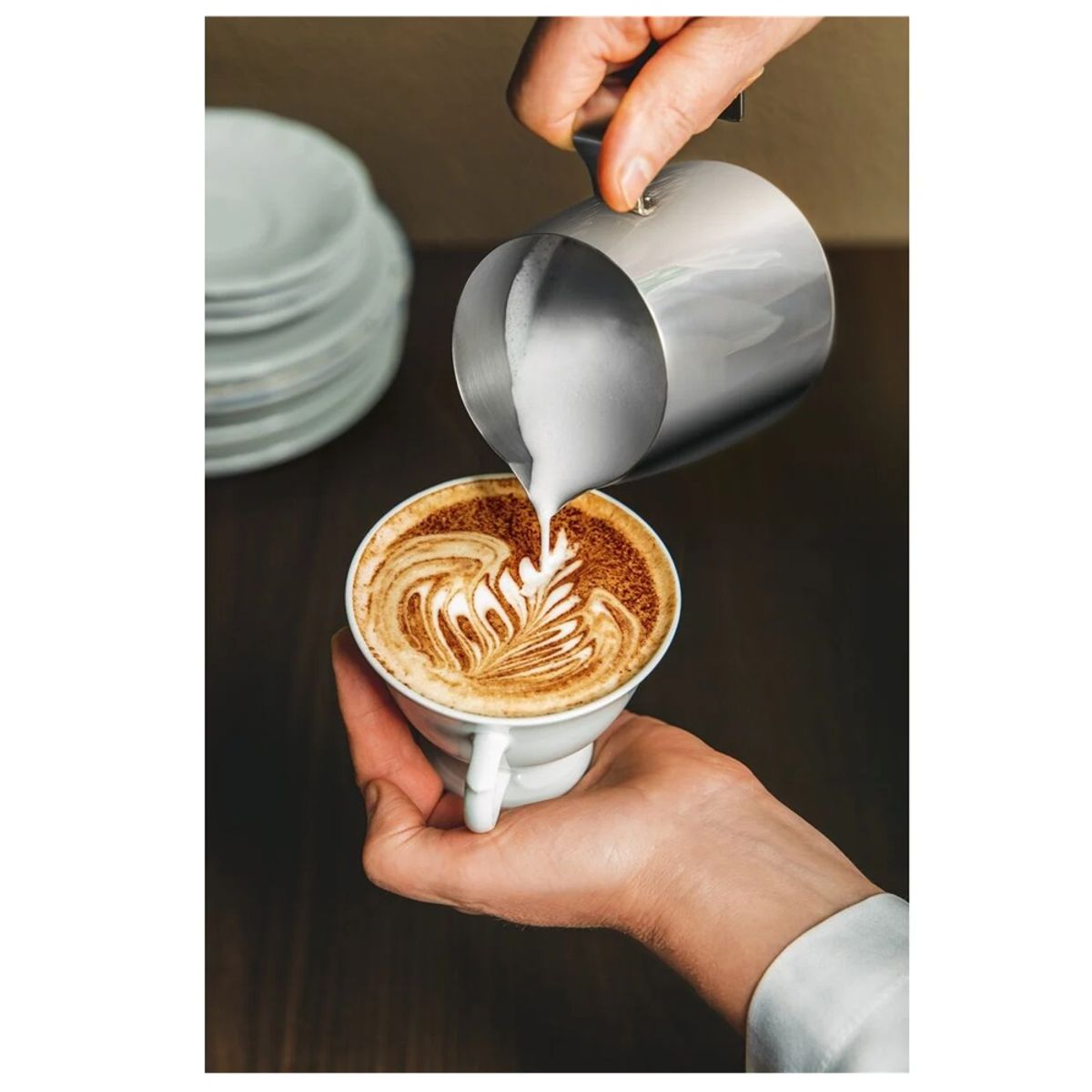 TRAMONTINA - JARRA LECHERA PARA BARISTA TRAMONTINA 0.76 LT