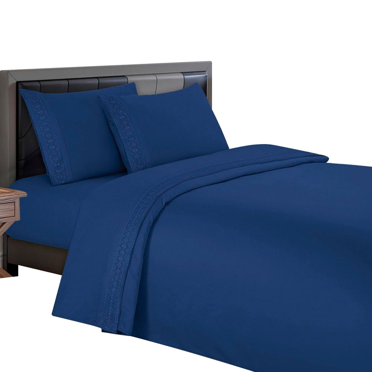 CASATEX - Sábanas Bordadas 2Plz - AZUL