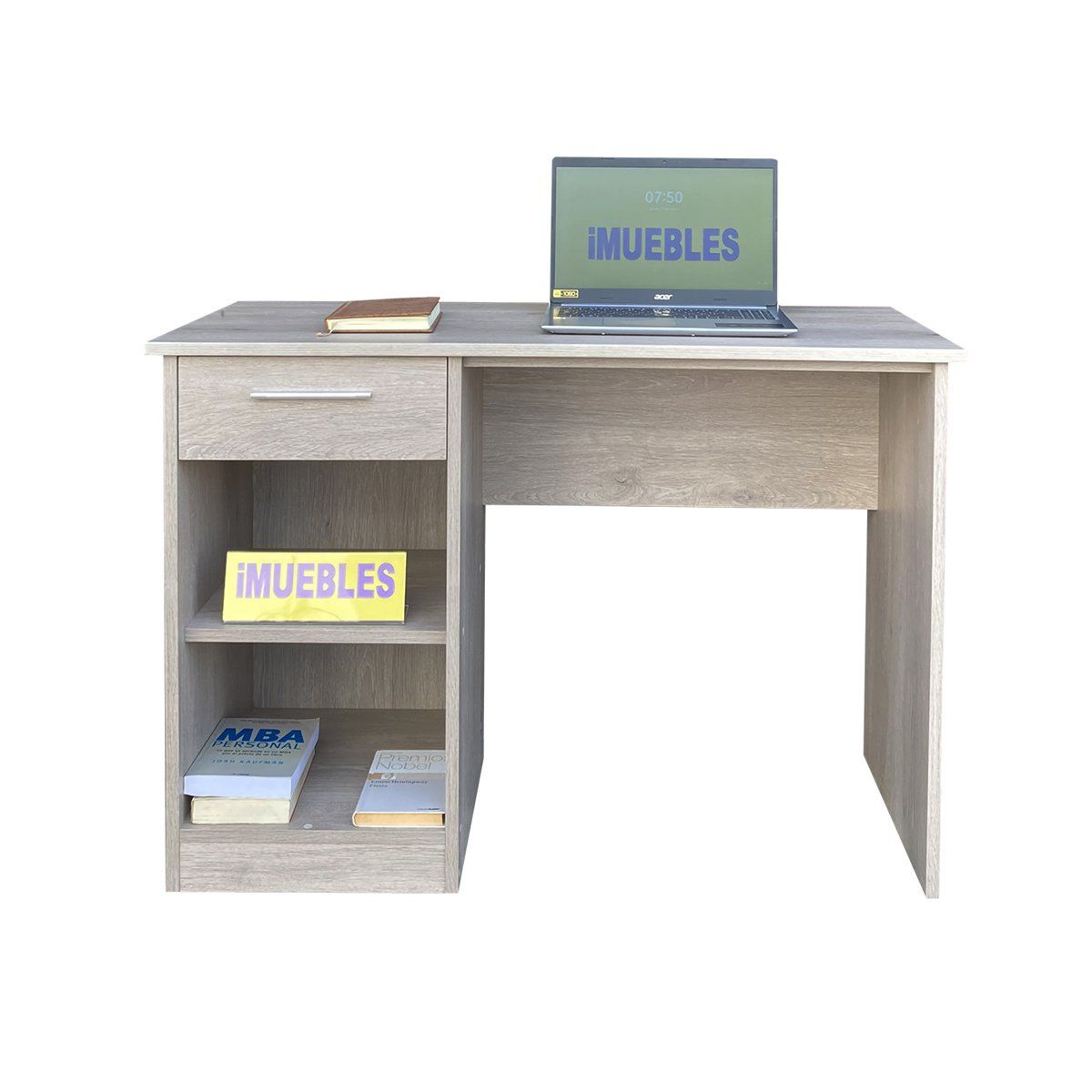 TEMEL - Escritorio DIX 110 cm para Estudio y Trabajo - iMUEBLES