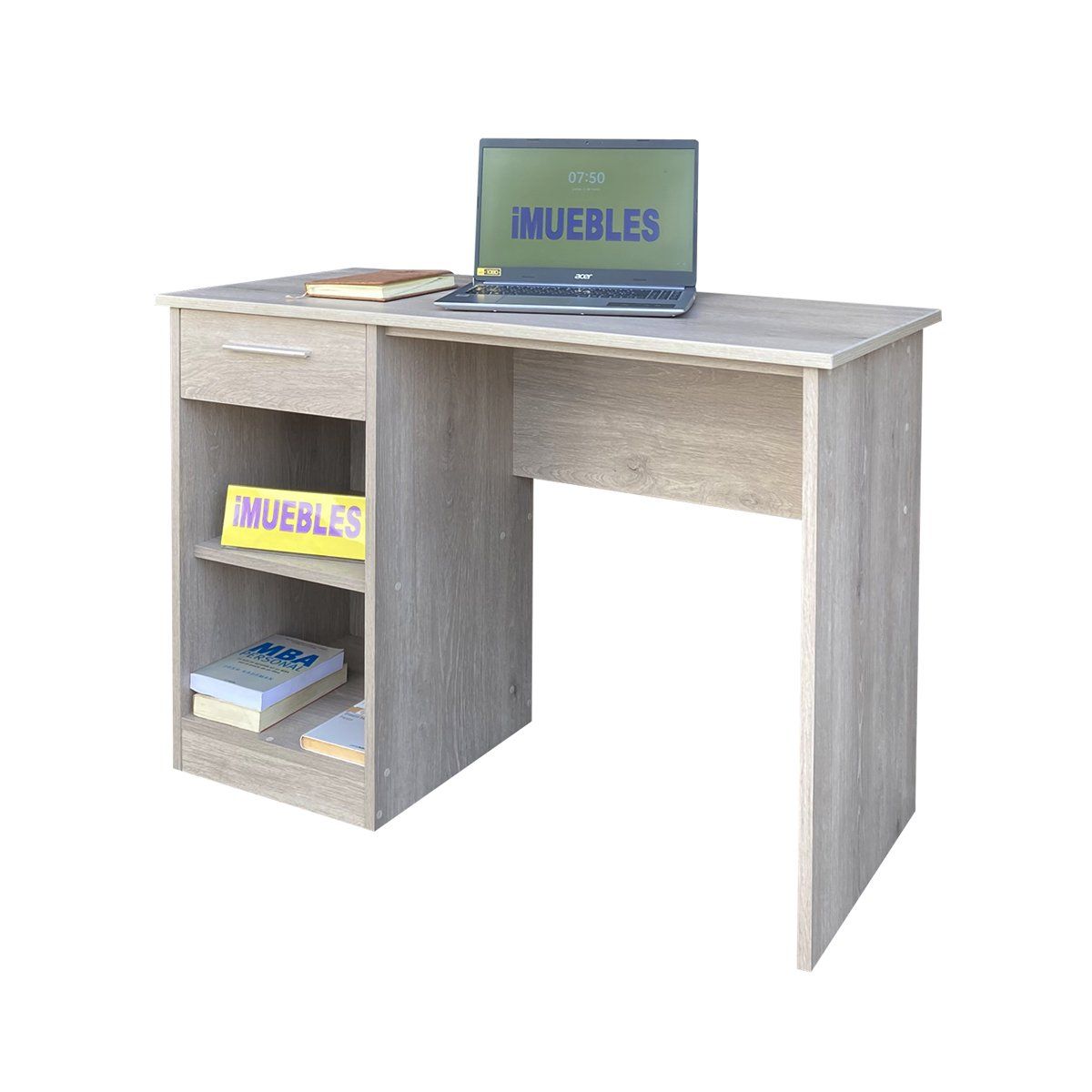 TEMEL - Escritorio DIX 110 cm para Estudio y Trabajo - iMUEBLES