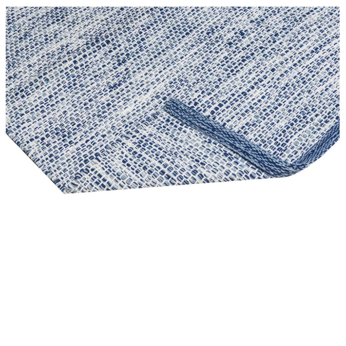 GENERICO - Alfombra Champiñon Decoghar Azul Natural IC15651 120x180cm