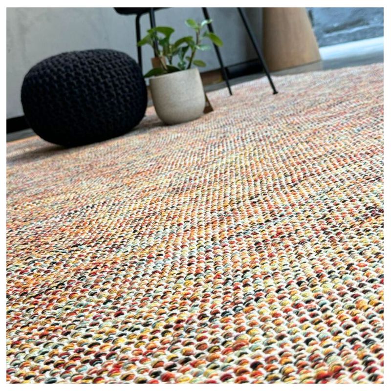 GENERICO - Alfombra Champiñon Decoghar Orange Natural IC15672 120x180cm