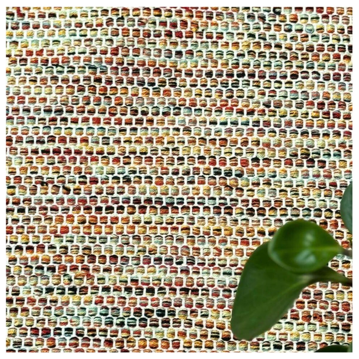 GENERICO - Alfombra Champiñon Decoghar Orange Natural IC15672 120x180cm