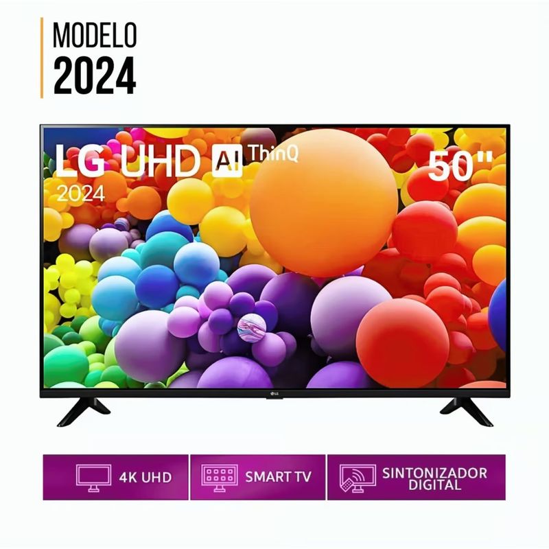 LG - Televisor LG 50 50UT7300 UHD 4K Smart tv 2024