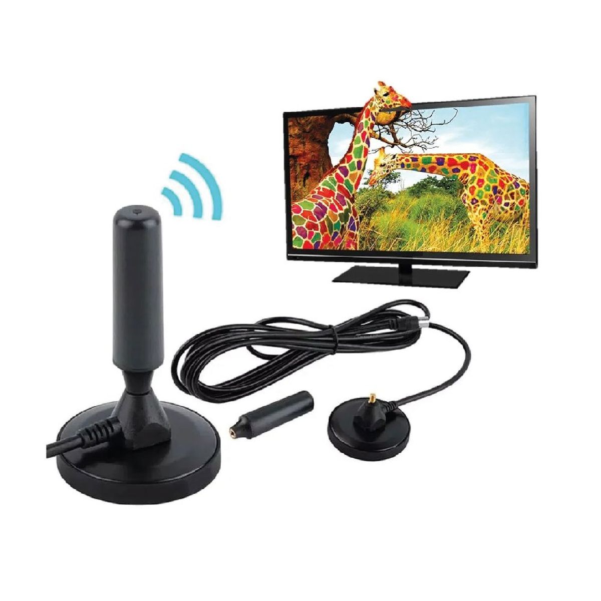 GENERICO - Antena Digital Para Tv - HDTV InternaExterna