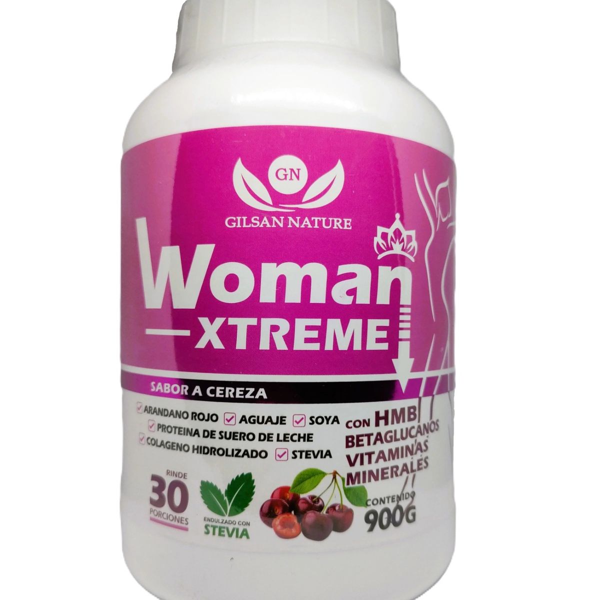 GENERICO - WOMAN XTREME 900G- COLAGENO HIDROLIZADO ARANDANO AGUAJE