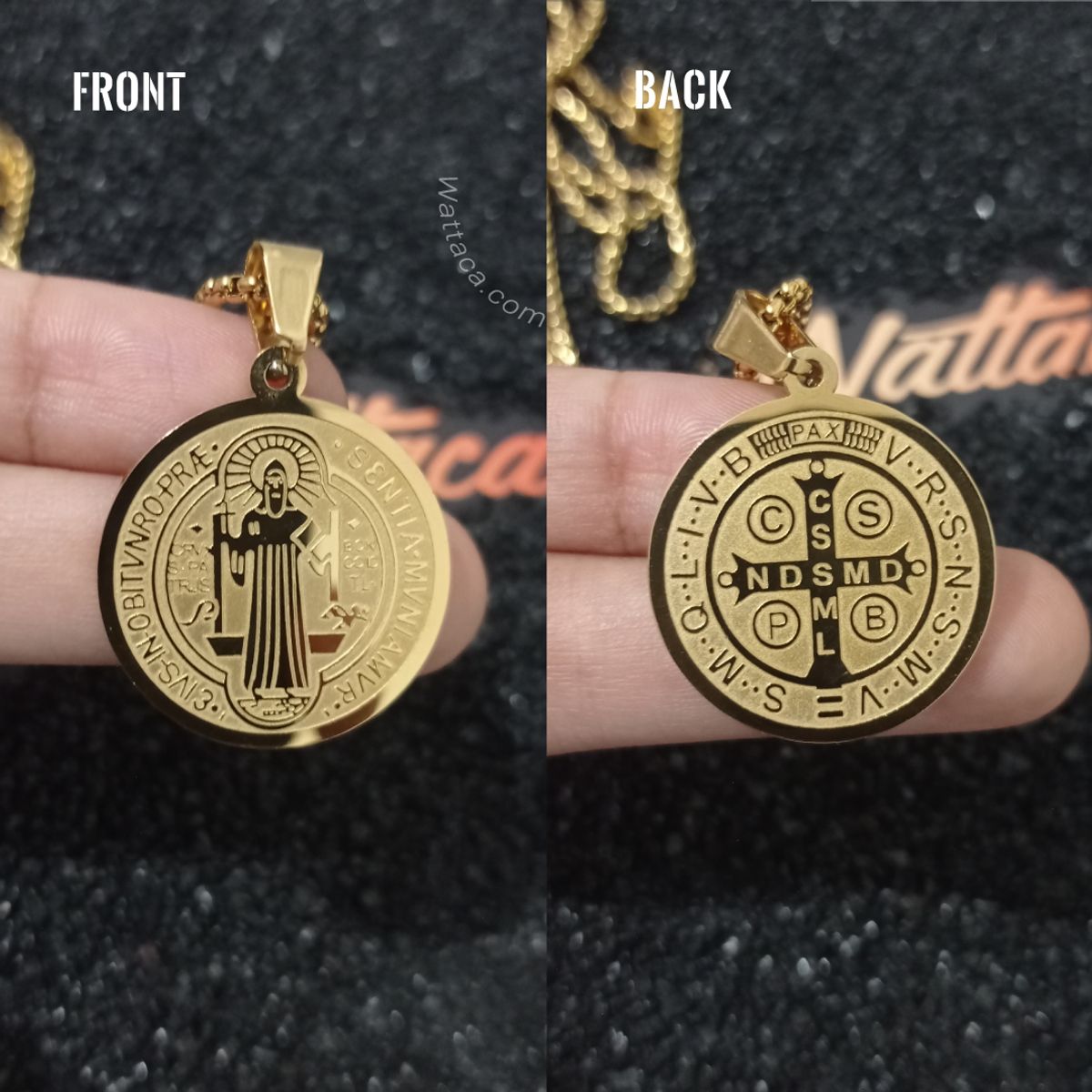 WATTACA - Collar San Benito Acero Premium 316L Gold