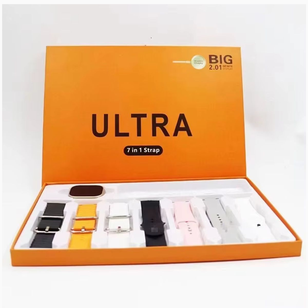 GENERICO - Reloj Smartwatch Ultra 7 en 1 Correas Intercambiables