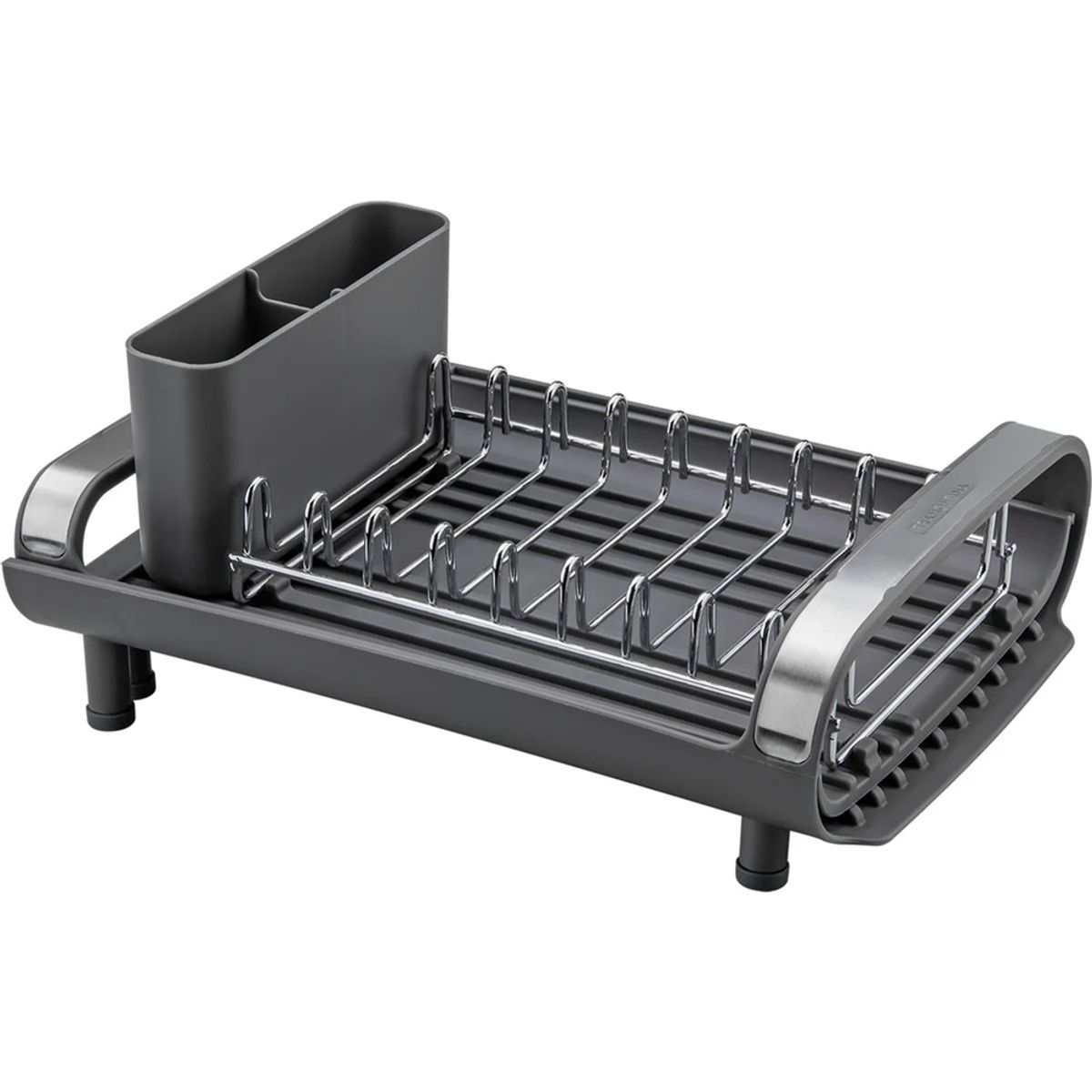 TRAMONTINA - ESCURRIDOR DE PLATOS TRAMONTINA CON BANDEJA RETRACTIL