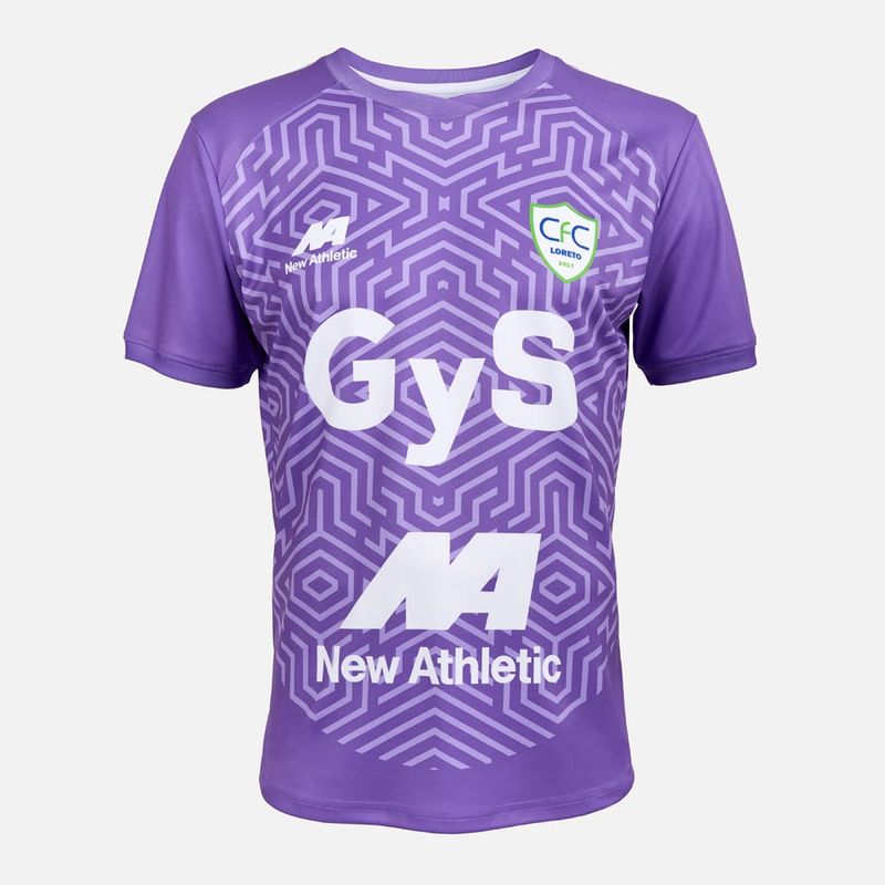 NEW ATHLETIC - Camiseta Comerciantes FC Entrenamiento Morado Hombre