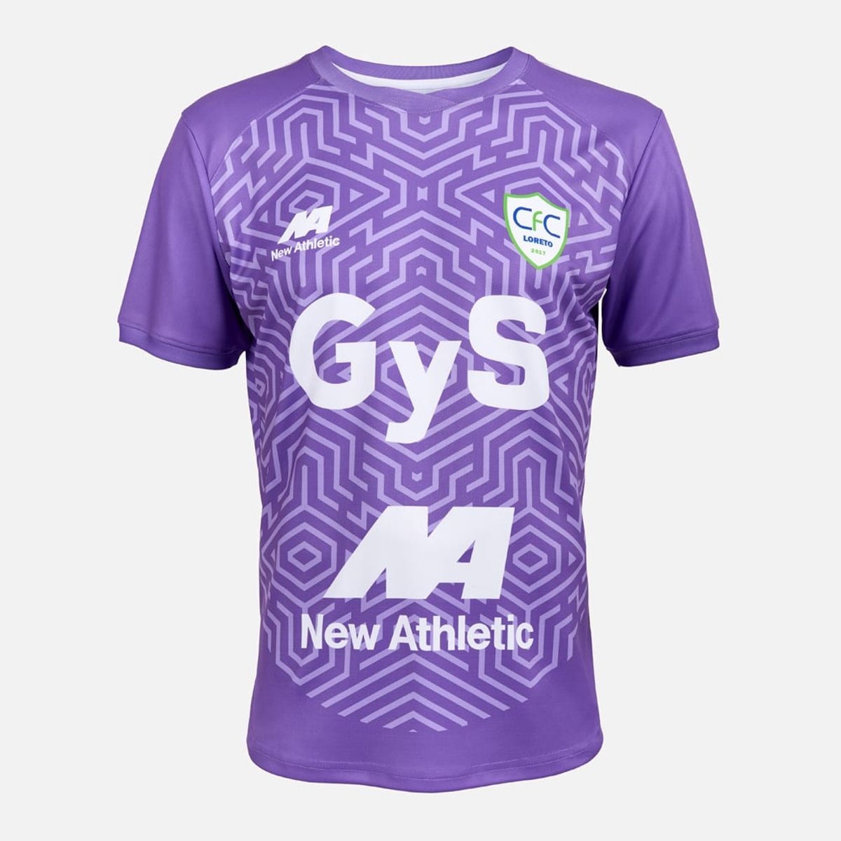 NEW ATHLETIC - Camiseta Comerciantes FC Entrenamiento Morado Hombre