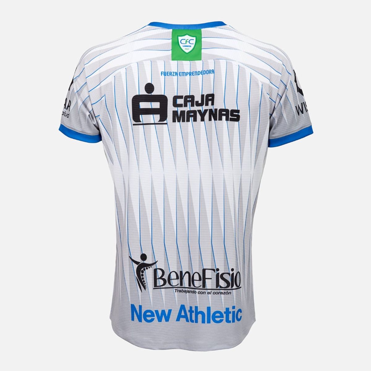 NEW ATHLETIC - Camiseta Comerciantes FC Alterna BlancoGris Hombre