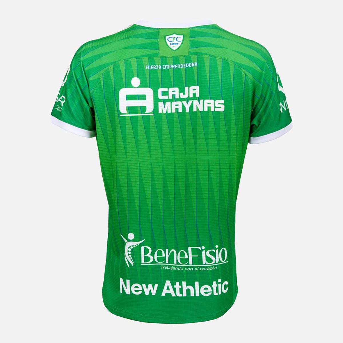 NEW ATHLETIC - Camiseta Comerciantes FC Oficial VerdeBlanco Hombre