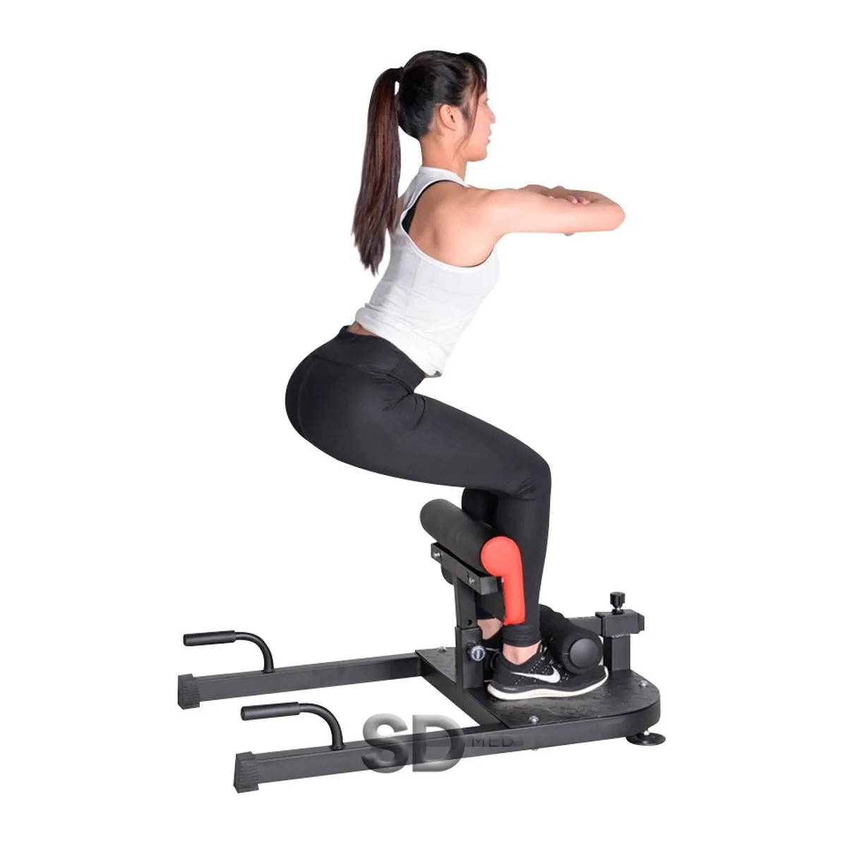 RISUTIMPORT - Banca Sissy Squat Gimnasio Multifuncional Importado + Ligas